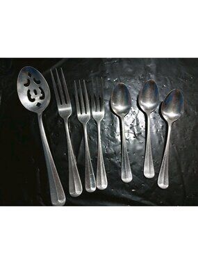 Rogers Flatware Forks Spoons Lot Of 7